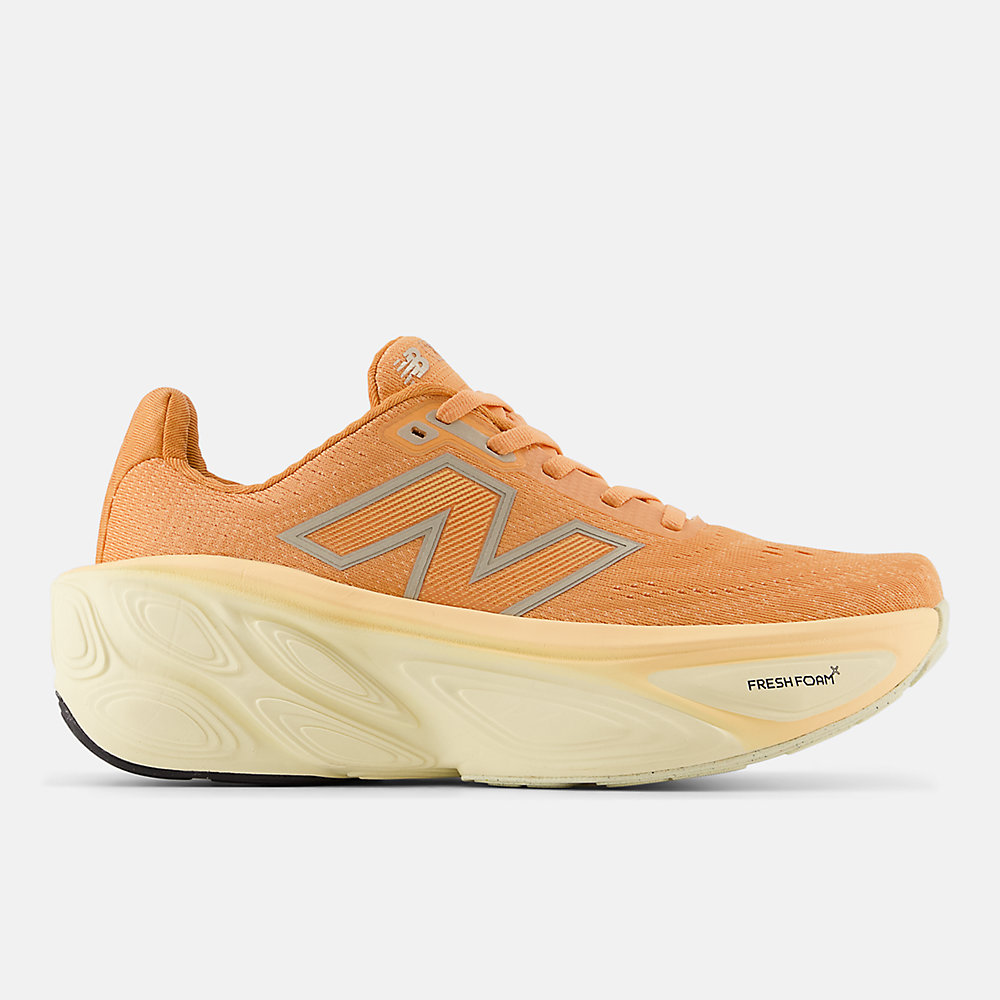 New Balance Fresh Foam X More v5 Shoes Copper with Light Gold Metallic and Calcium